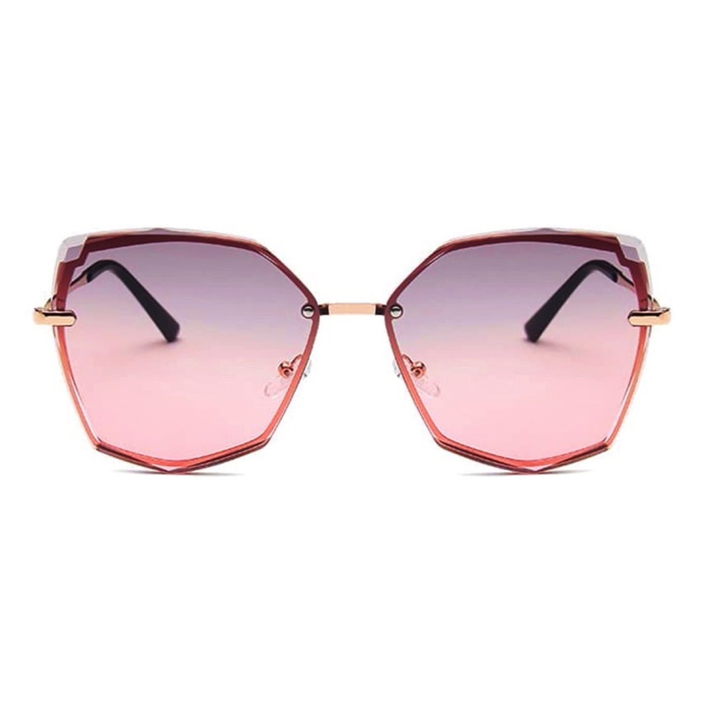 Grey/Pink Gradient Sunglasses - Picture 2 of 2